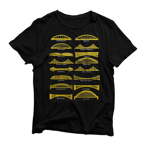 Pittsburgh Bridges Tee